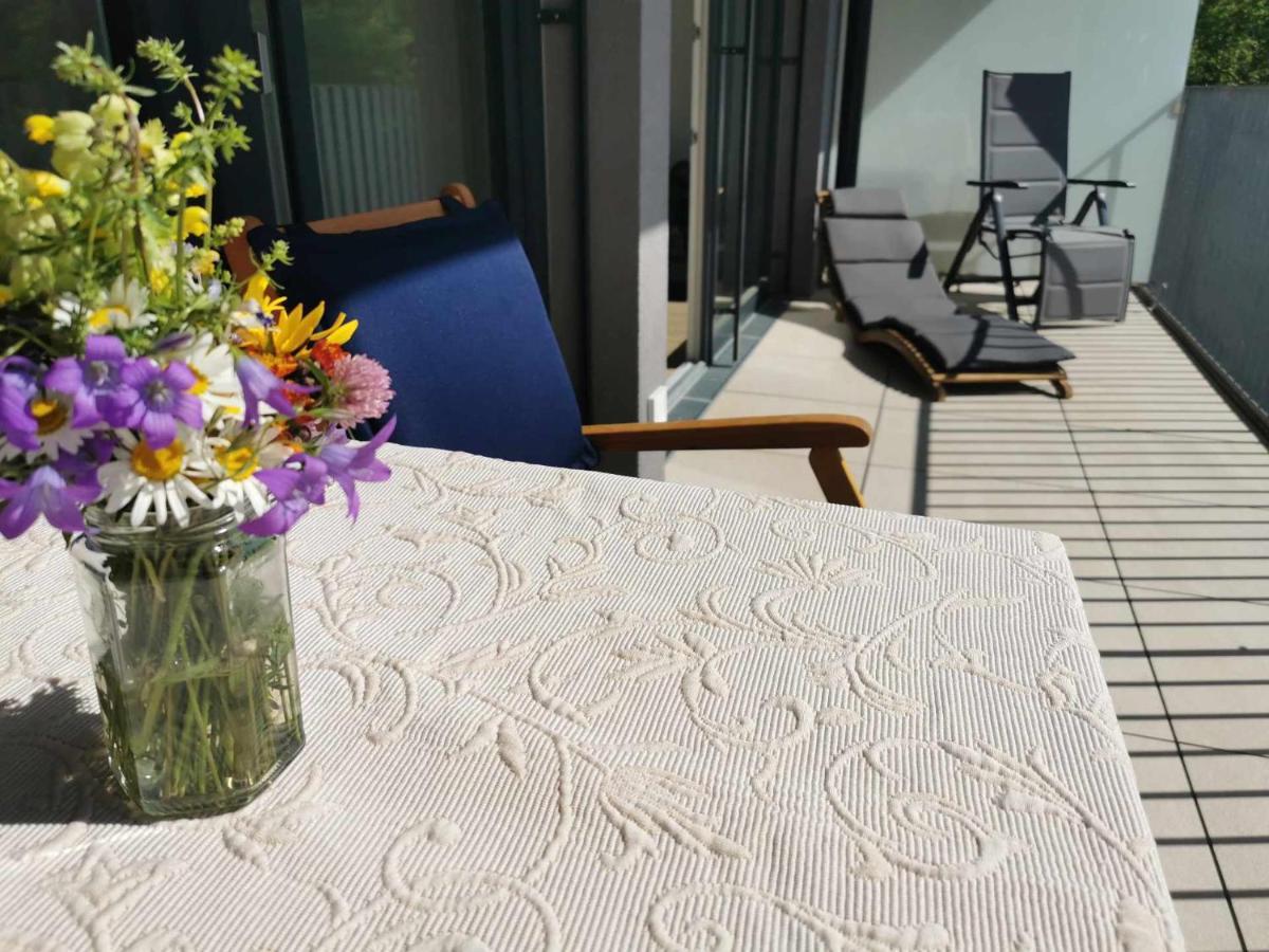 Ferienwohnung Bergsonne Mit Sonnenbalkon Und Tiefgaragen Parkplatz バート・イシュル エクステリア 写真